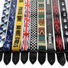 Colorful Print Guitar Strap Vintage Ethnic Style Adjustable Strap for Folk Electric Guitar Bass Ukulele Guitar Accessories