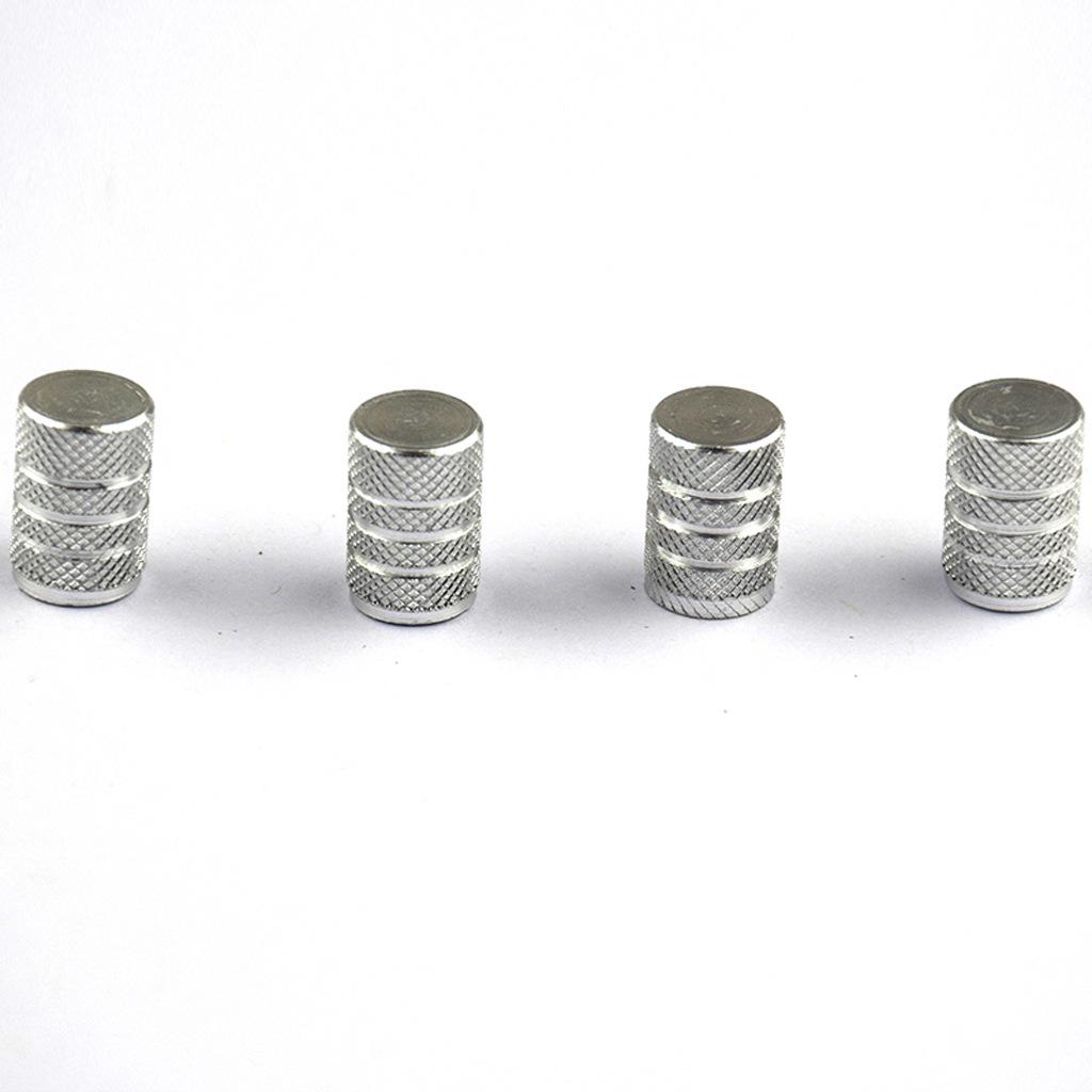 Colorful Aluminum Alloy Valve Caps for Car Tires - Sedan Dust Caps Available