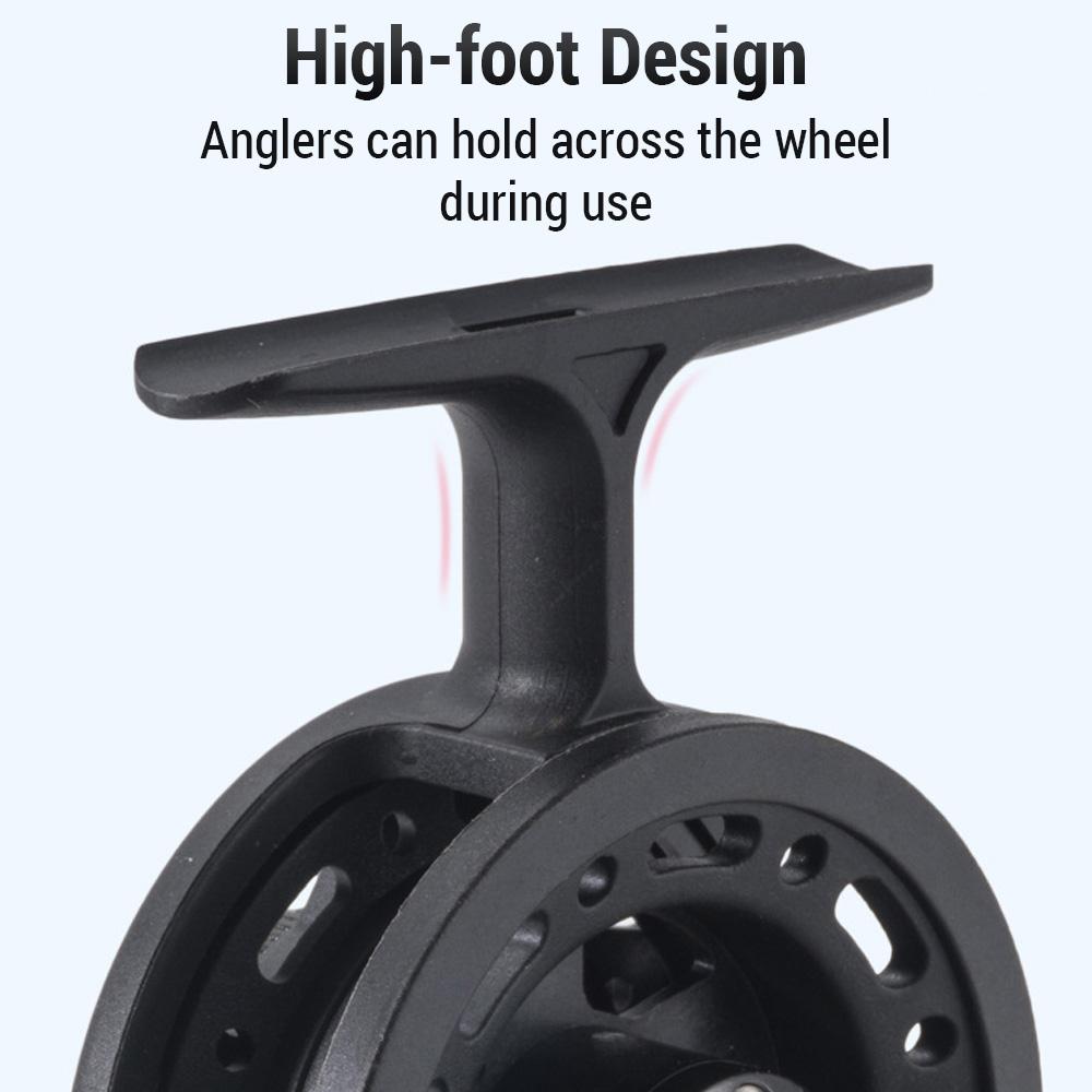 Fliegenfischerrolle, vordere Angelrolle, 50 mm/60 mm, Handrutenrolle, Eisangelrolle