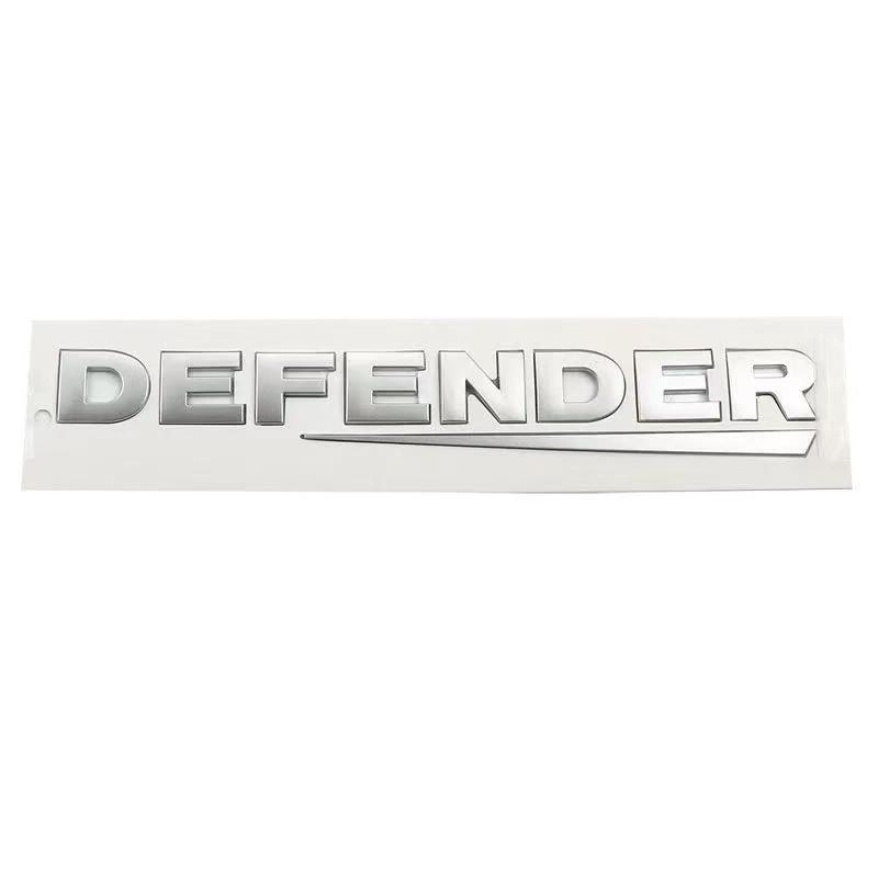 Letter Sticker for Land Rover Defender Hood, Front Bonnet Logo Emblem Badge, Exterior Decoration Modification FG3