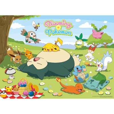 500-piece Jigsaw Puzzle - Pokémon Blooming Pokémon, Popular Korean Puzzle