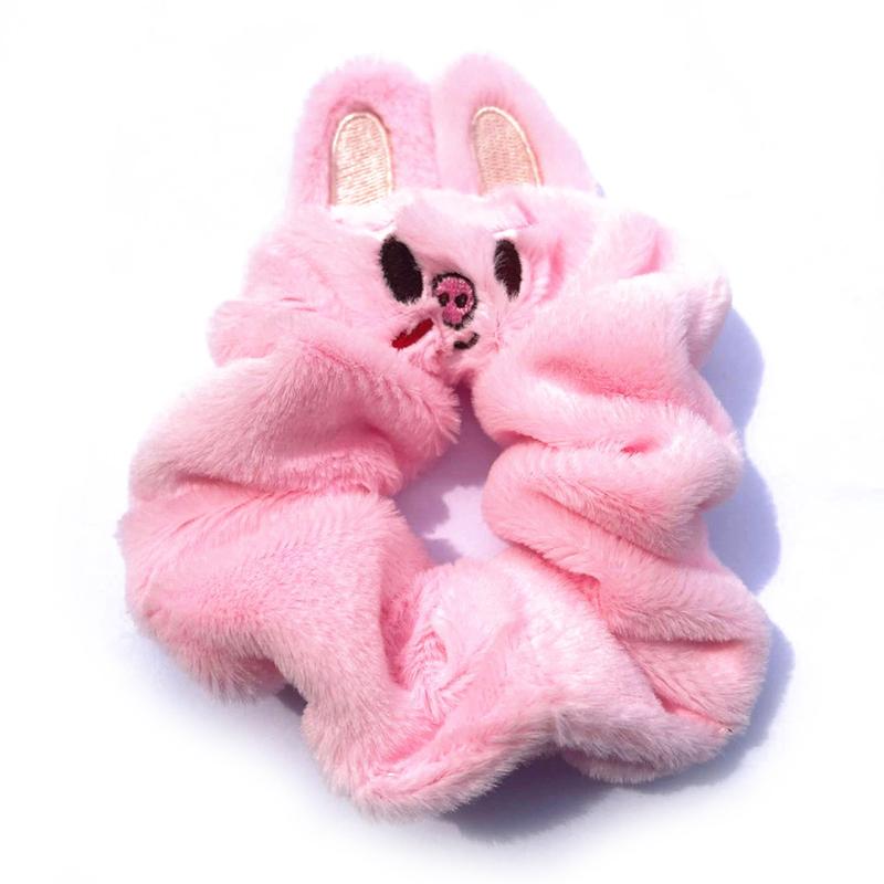 Krásný kreslený zvířecí styl plyšová gumička do vlasů čelenka gumička do vlasů elastické gumičky do vlasů gumička do vlasů velkého střeva vlasové doplňky