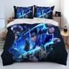 3D VALORANT Spiel Gamer Cartoon Bettdecke Bettwäsche Set Bettbezug Bett Set Steppdeckenbezug Kissenbezug King Queen Size Bettwäsche Set Jungen