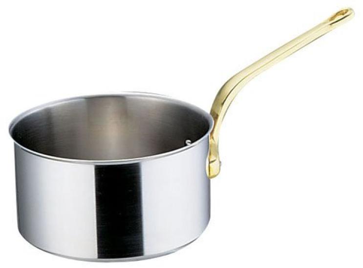 

Endo Shoji Commercial Super Denji Stew Pan 27cm Stainless steel pot for induction cookers Made in Japan AST96027 (without lid)
