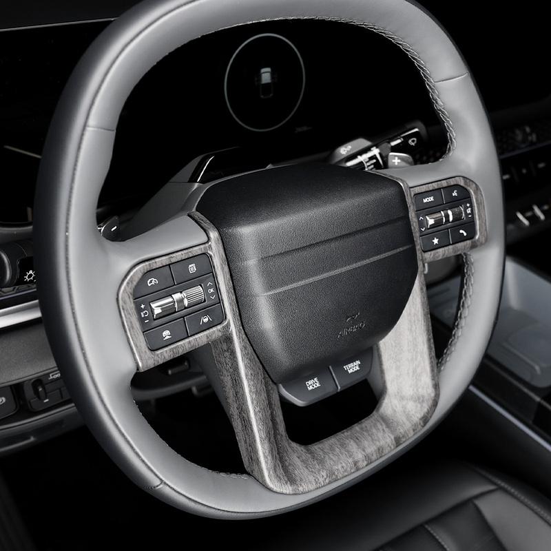 For Kia TASMAN 2025 2026 ABS Steering Wheel Car Switch Button Trim Frame Cover Accessories LHD/RHD
