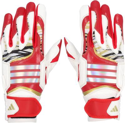 Adidas Schlaghandschuhe JUNIOR Rot x Gold JM LBG905 Baseball/Softball