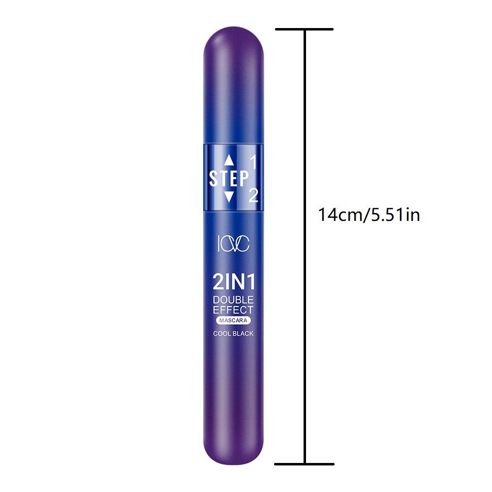 This Two-In-One Mascara Lengthens, Curls, and Thickens While Being Waterproof, Sweat-Resistant, and Long-Lasting Without Smudging or Fading