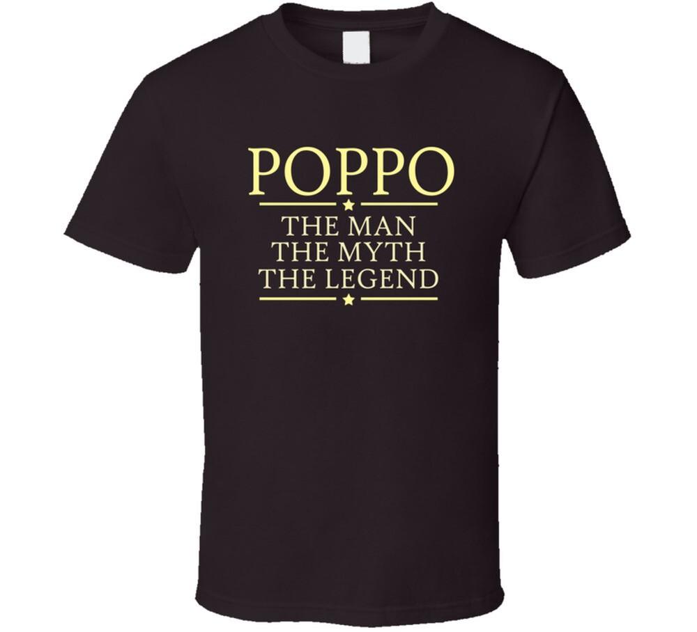 Poppo Man Myth Legend T Shirt