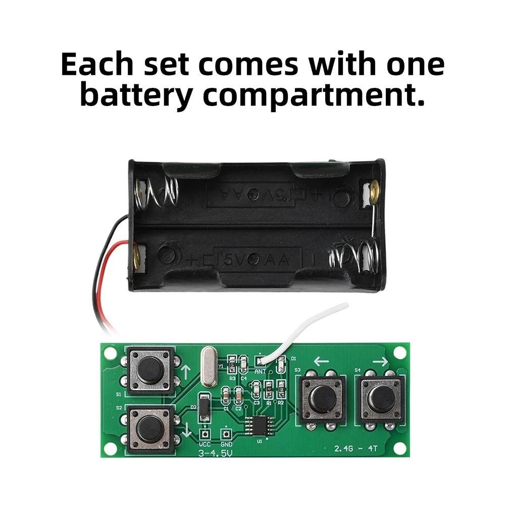 10A Remote Control Receiver 2.4GHz RC Toy Board Remote Control Board Kit  Toy Car Models