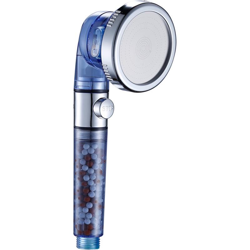 Japanese Multi-Setting Negative Ion Handheld Shower Head with Switch