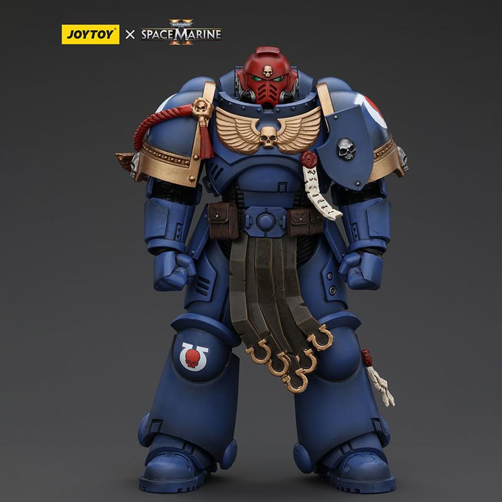 HiPlay JOYTOY Warhammer Ultramarines Sergeant Gadriel Gardriel JT00065 Marines Game Special Limited Edition Movable Figure Painted Finished Product