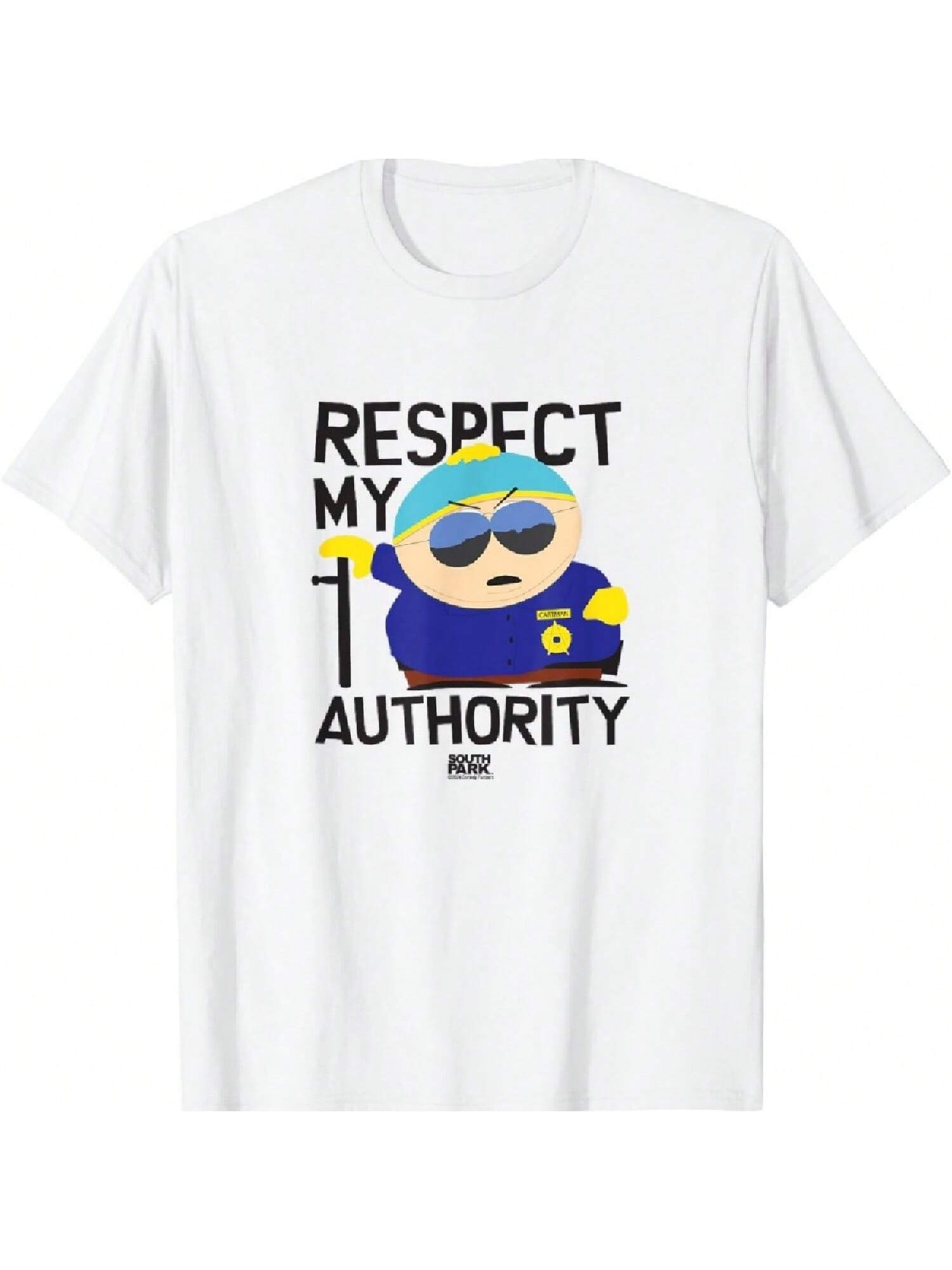 Футболка South Park Картман Уважайте мою власть S разноцветный