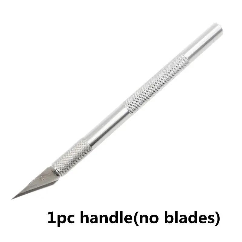 

100PCS SK5 High Carbon Steel Woodcarving Blade Craft Carving Tool Carving Metal Knife Woodcarving PCB Repair DIY Blade