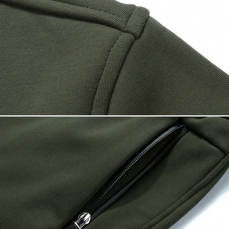 Conjunto masculino primavera outono roupas esportivas masculinas plus size jaqueta com capuz calças masculinas agasalho