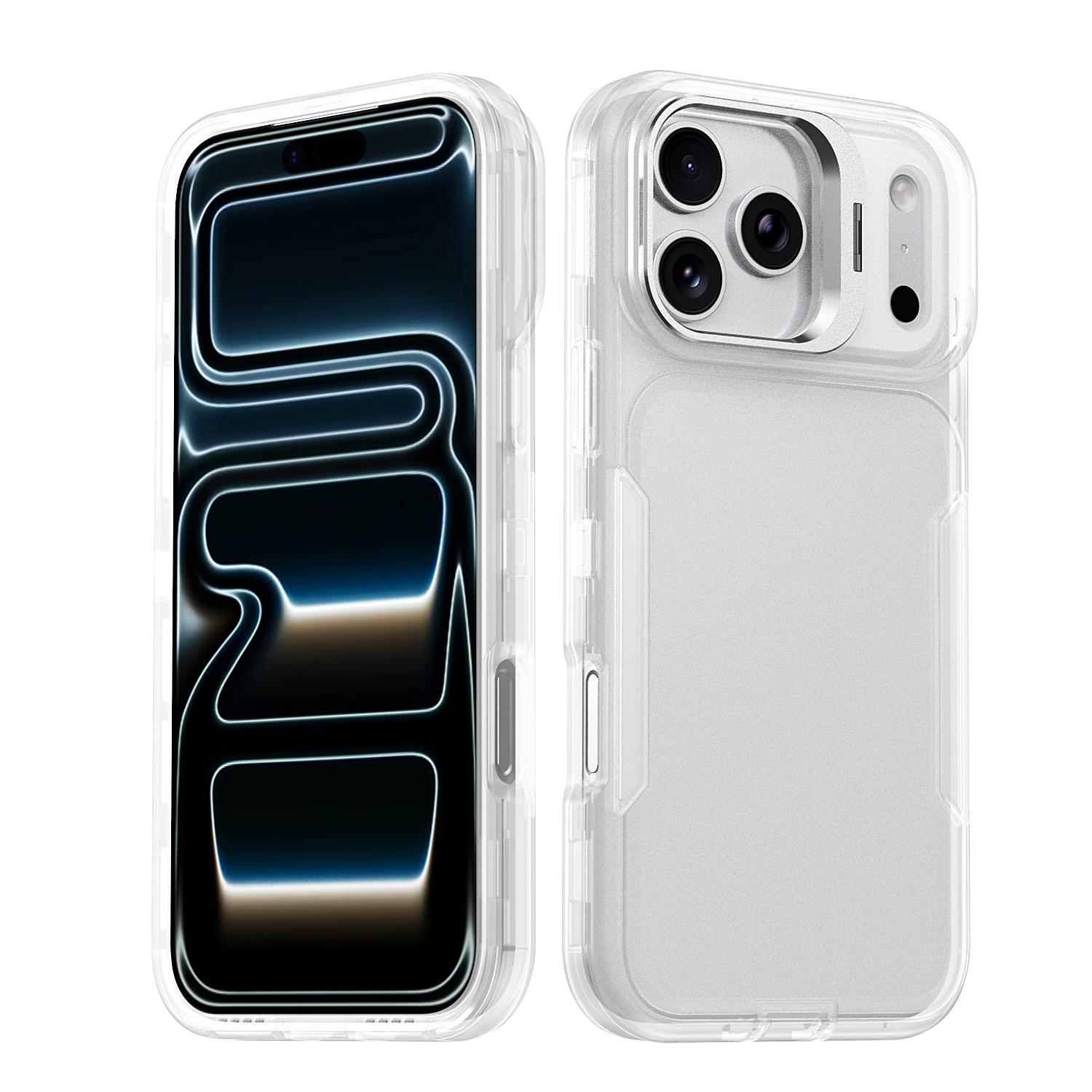 

Чехол для телефона OTT-BOX Тяжелая броня для iPhone 17 Pro Max Air 17E 16 15 14 13 PC+TPU Металлическая подставка-кикстенд для камеры Ударопрочный защитный чехол iPhone 15