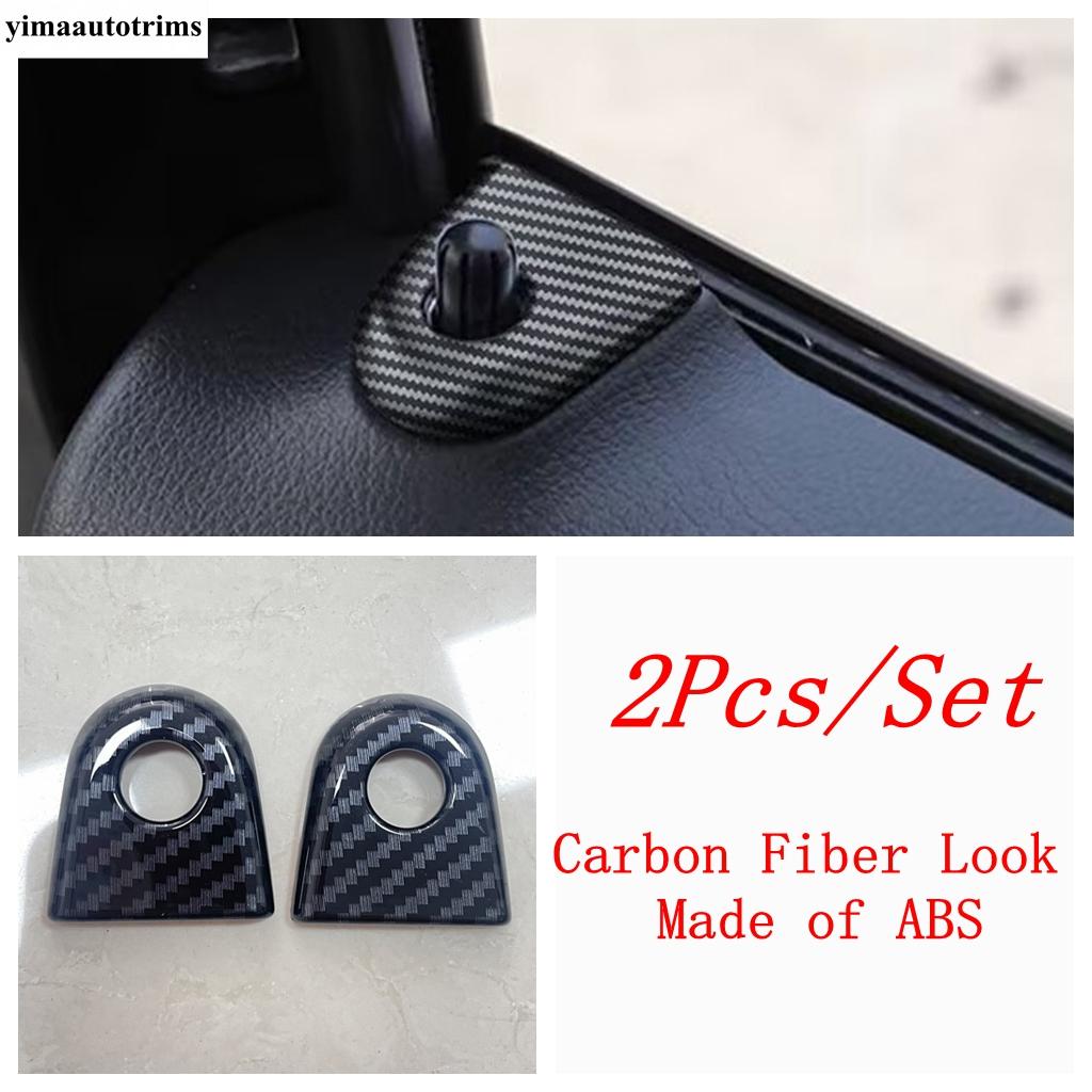 Car Inner Door Bolt Lock Decoration Cover Cap Trim Accessories For Mercedes-Benz VITO Viano V Class Valente Metris 2014 - 2025