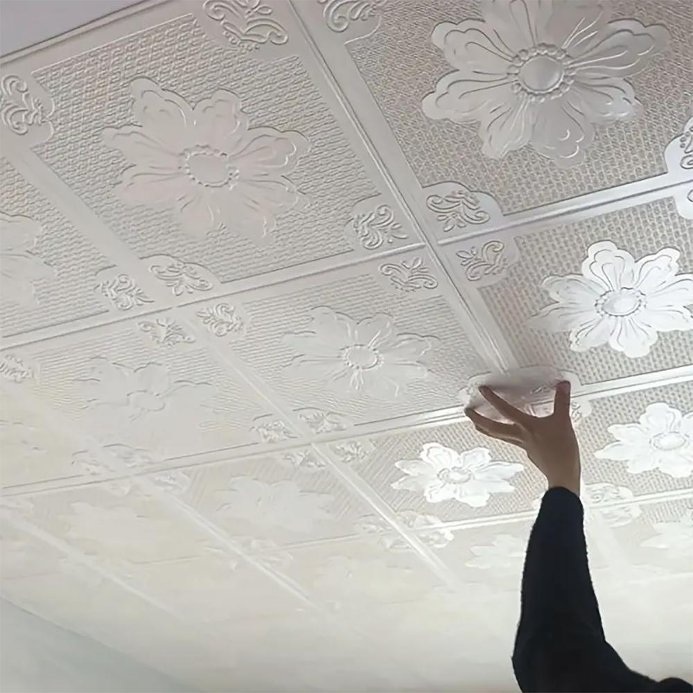 Modern Decoration Waterproof Moisture-Proof And Anti-Collision 35 * 35Cm Self-Adhesive Wallpaper Kitchen Bedroom Background Quality