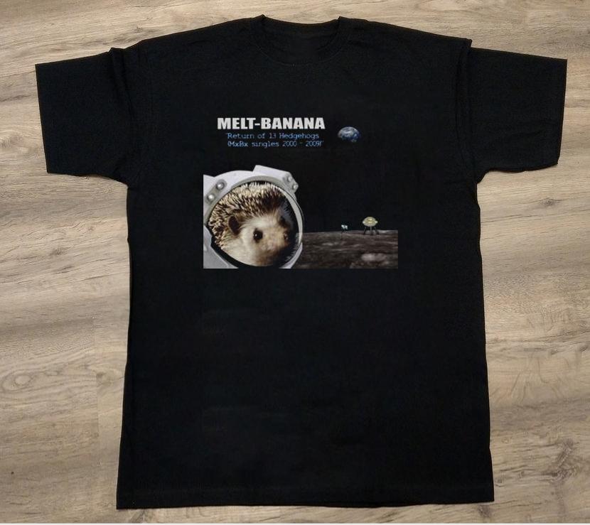 Melt-Banana - Charlie album Black Cotton Shirt Full size S-5XL DM635 Unisex T-Shirt XXXXL