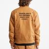 Timberland Simple Letter Print Casual Pilot Cotton Jacket Men Jackets Wheat A28CX-P47