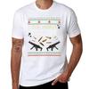 DIE HARD  Ugly Christmas Sweater MP Bullet Action Gun Xmas Design  IS MY FAVORITE MOVIE TShirt