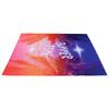 Shower Curtain Waterproof Thick Polyester PunchFree Curtain with Hook for Bathroom