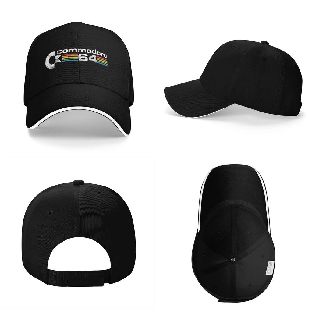 Unisex Baseball Hats Commodore 64 Logo Outdoor Streetwear Summer Sports Baseball Caps Hip Hop Cap Casquette Hats