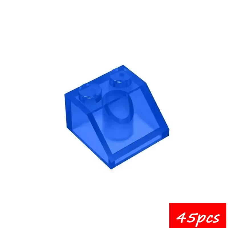 45PCS Assembles Particles 3039 Slope 45 2x2 Bricks Building Blocks Parts  DIY Assembly Educational Toys For Children Kids Gift