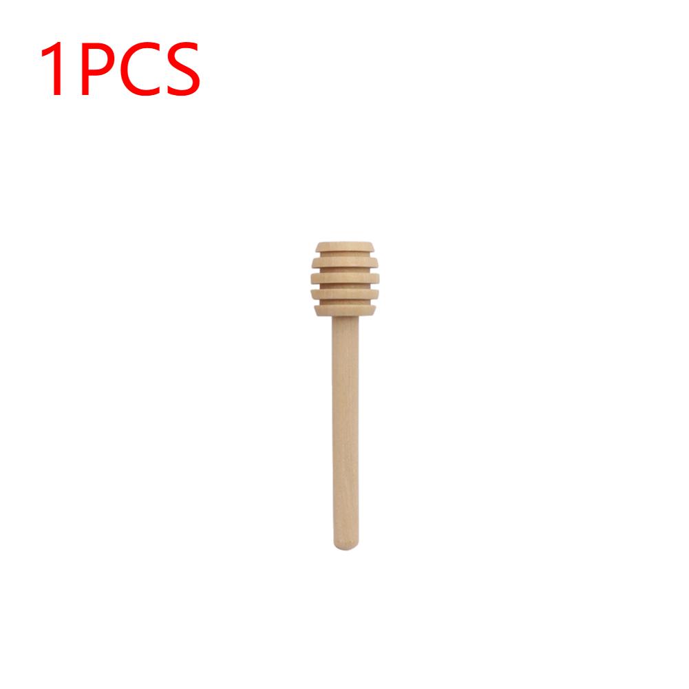 100-1pcs Wooden Honey Stirrers Honey Sticks 8CM Honey Spoon Sticks Drizzle Honey Wedding Party Favors Stirrers for Honey Taste