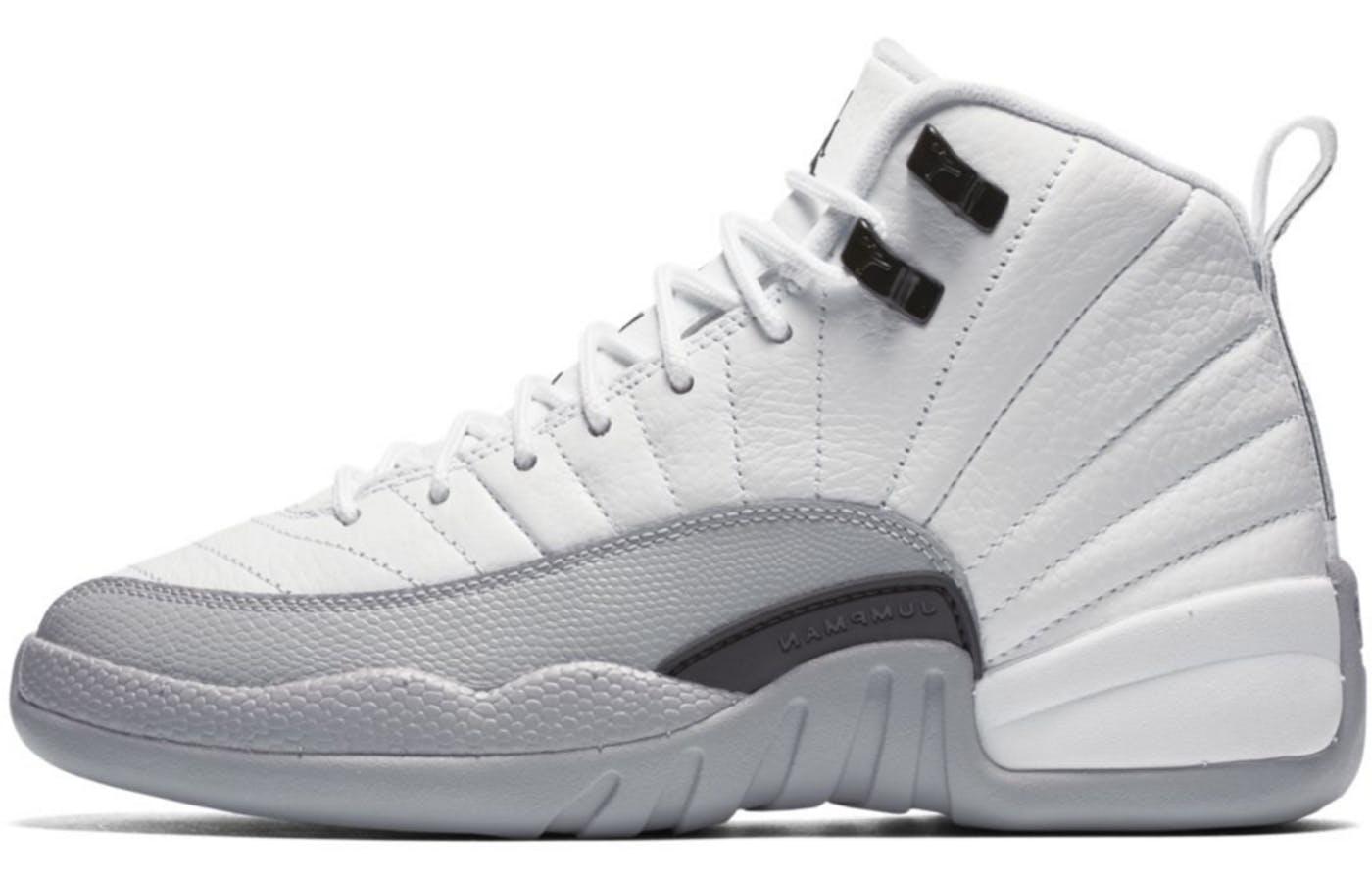 Jordan 12 Retro Wolf Grey GS 510815-108 36