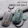 Lammfell Auto Schlüsselabdeckung Hülle Tasche für Porsche Panamera Carman Macann Bobst Cayenne 911 981 991 970 996 Schlüsselanhänger Zubehör