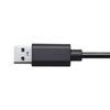 Sanwa Supply Gigabit LAN Adapter with USB Hub USB-3HLS8BK 2.5 (USB-A Connection)