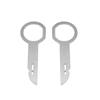 5 5 5 5 5 5 5 5 5 5 Metal Car Radio Removal Tool Release Keys Extraction Kit For Ford For Mercedes Car Radio Removal Tool
