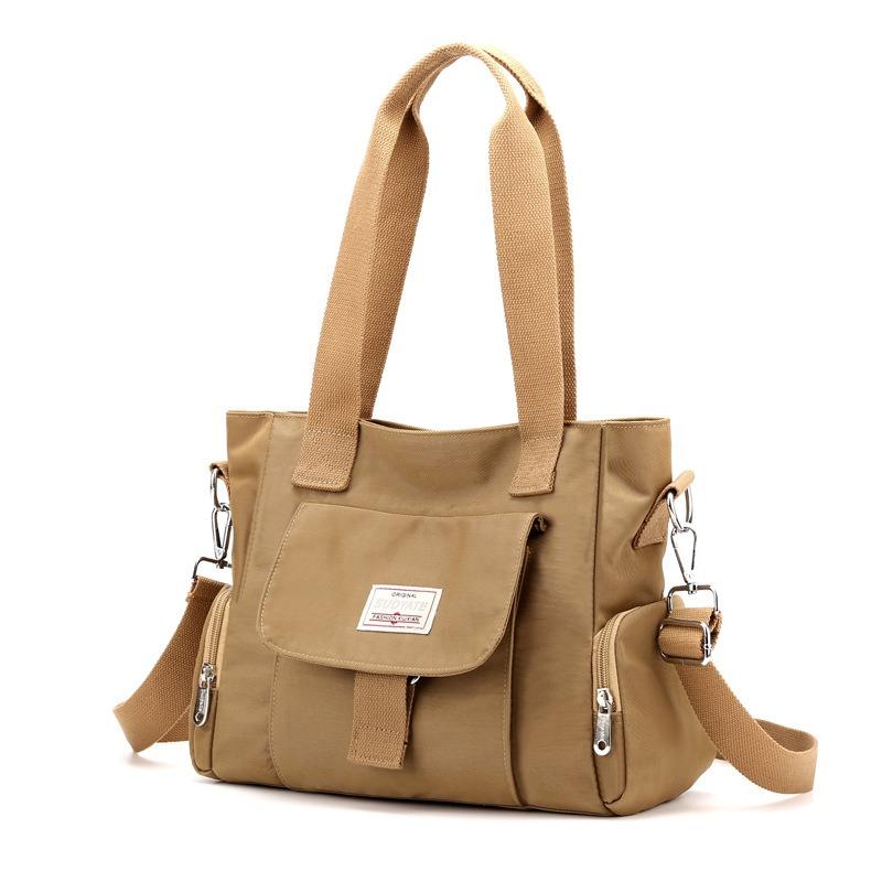 Women's Bag 20 New Women's Shoulder Bag Large Capacity Portable Messenger Bag Nylon Bag Leisure Bag Simple and Versatile