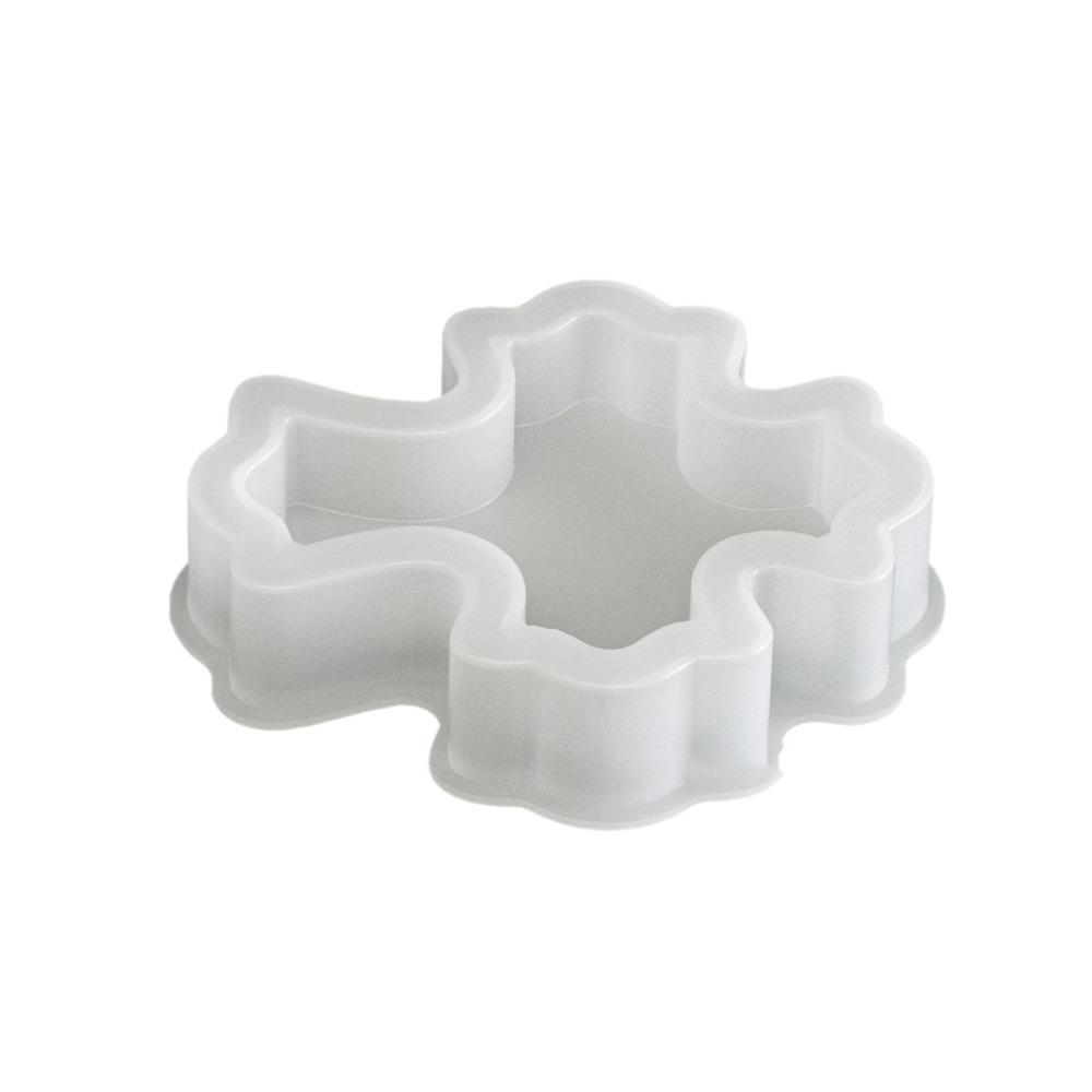 Easter Theme Cross-shaped Storage Box Mold Flexible Non-stick Plaster Mold Decorative DIY Candle Holder Molds Jewelry Organizer