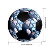 Soccer Ball Colorful Machine Stitched PVC Size 5 Team Training Competition Ready Durable High-Bounce Cool Sports Gift
