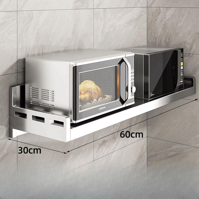 Handon 304 Stainless Steel Wall-Mounted Kitchen Shelf