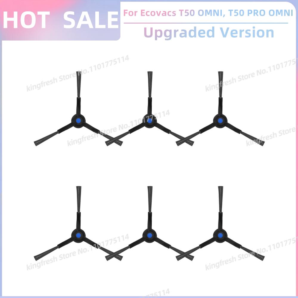 Fit For ECOVACS T50 PRO OMNI / T50 OMNI Vacuum Parts Main Roller Side Brush HEPA Filter Mop Cloth Dust Bag