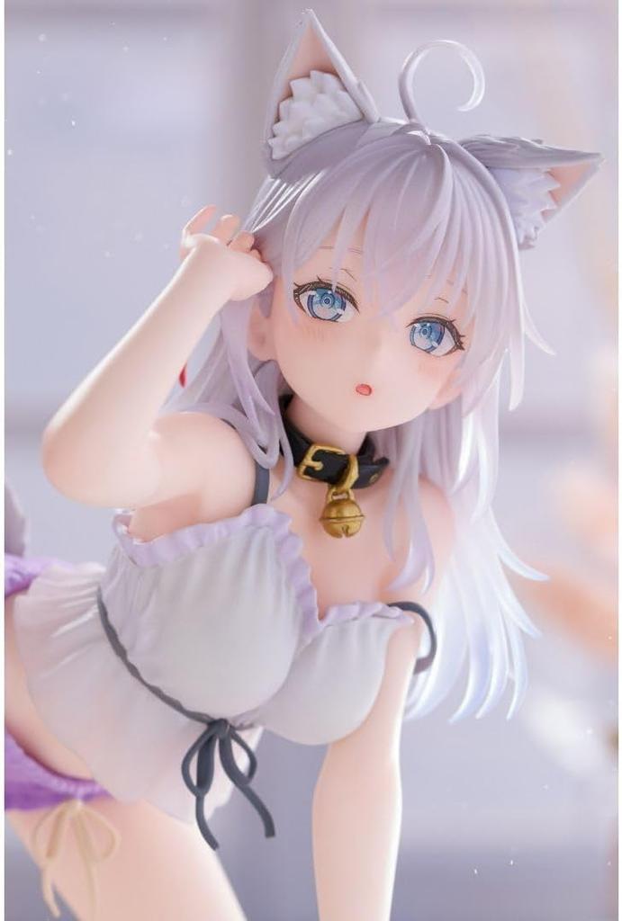 Desktop Cute the girl next door who sometimes whispers in Arya Cat Ear Loungewear Approximately 13cm long Figure Arya, Russian. - Ver. -