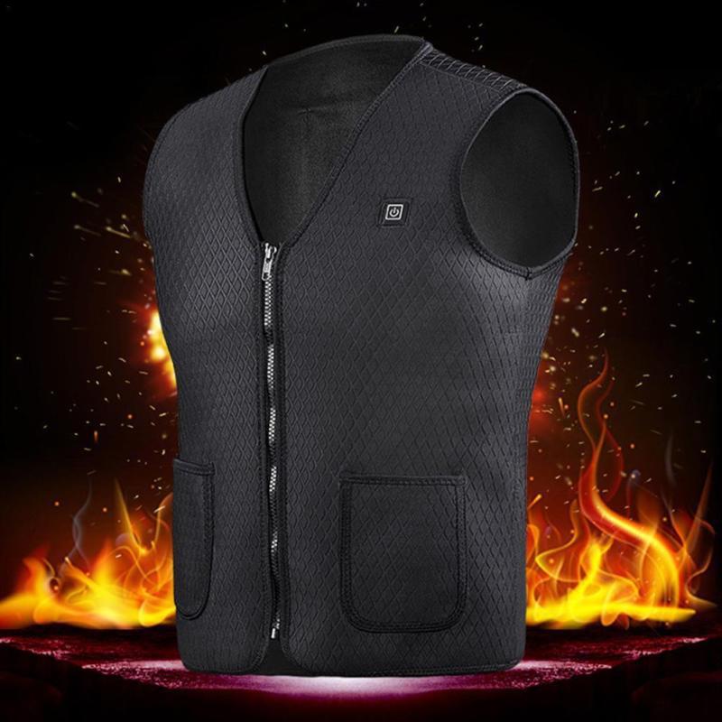 Moda Uomini Donne Gilet Elettrico Riscaldato Riscaldamento Gilet Termico  Caldo Outdoor Jacket Inverno USB acquista in modo economico — spedizione  gratuita, recensioni reali con foto — Joom