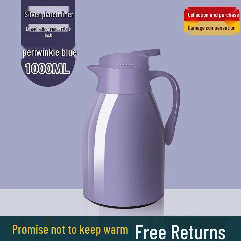 Large Capacity Portable Insulated Kettle with Glass Liner