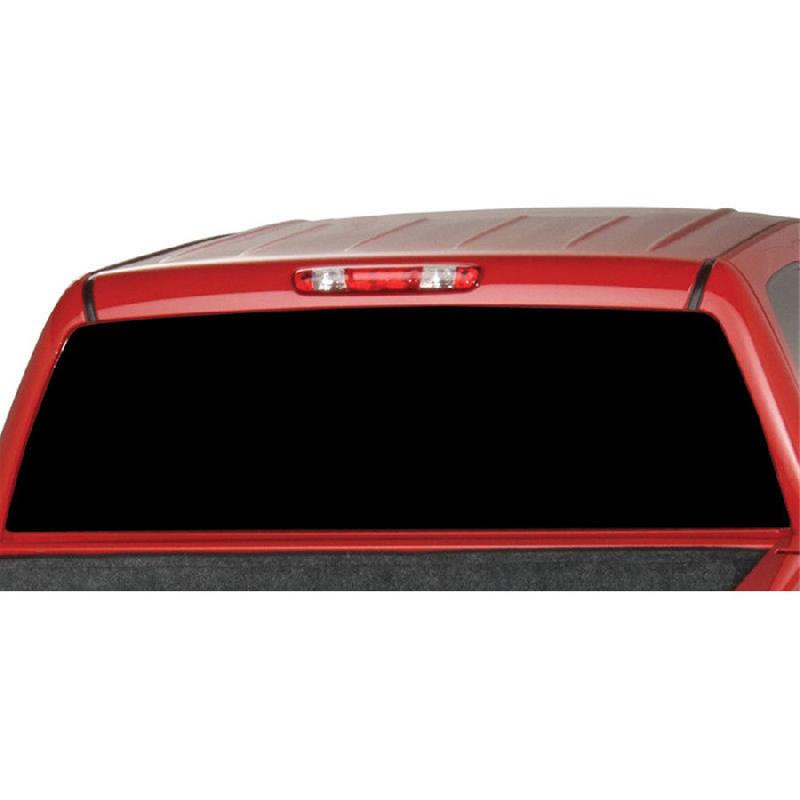 Universalt Lastebil Pickup Bakrute Klistremerke Dekal Svart Perforert Utseende Solskjerm