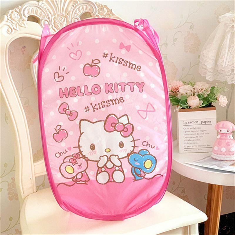 Large Laundry Bag Featuring Adorable Sanrio Characters For Kids**