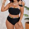 2026 Nadměrné velikosti Dámské Bikiny s vysokým pasem, Dámské plavky a oblečení