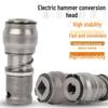High-Power Electric Wrench-Drill Conversion: Compact Impact Drill for Cement & Concrete Walls