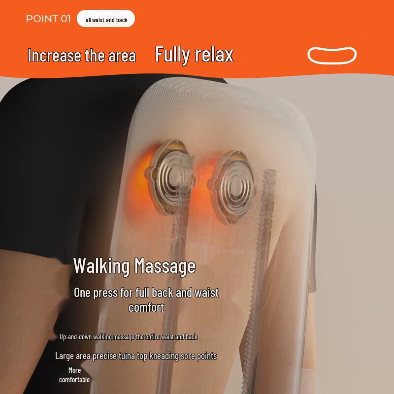 Bear AMQ-N24H8 Portable Lumbar & Back Massager with Heat