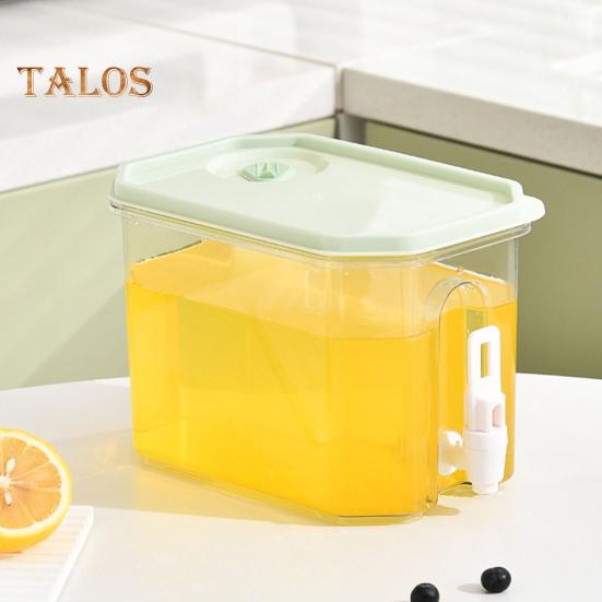 Drink Dispenser with Spigot 3.5L Cold Water Pitcher Beverage Liquid Drink Container for Fridge Lemonade Stand Juice Jug