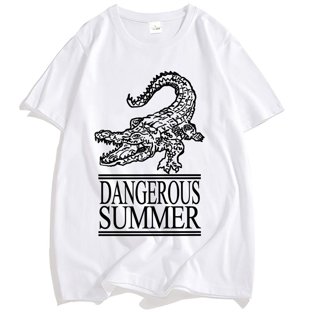 

Yeat ОПАСНОЕ ЛЕТО LOCO ФУТБОЛКА Уличная одежда Хип-хоп Футболка с принтом Повседневная Хлопковая Мужская Женская Футболки Мода Гранж Мужская Футболка XXL белый