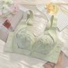 Anti-sagging Thin Breathable Underwear Adjustable Breast Control Push-up Large Size Bra