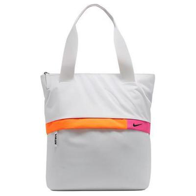 Nike Color Block Casual Sports Canvas Tote Bag Women Tote Bags White CU1490-094