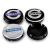 64MM 4KS Originální středová krytka kola auta Znak na střed kola pro Volvo Rdesign T6 AWD C30 C70 S40 S60 S70 S80 S90 V40 V50 V60 V70 V90